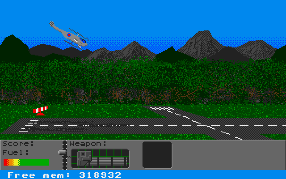 Viper atari screenshot